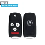 Acura Refurbished 2007-2008 TL Remote Flip Key 4B Trunk OUCG8D-439H-A PN# 35111-SEP-306, 35111-SEP-307