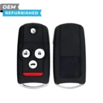 Acura Refurbished 2009-2014 TL Remote Flip Key 4B Trunk FCCID: MLBHLIK-1T PN# 35119-TK4-305
