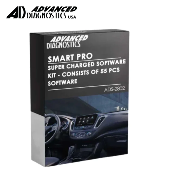 Advanced Diagnostics – ADS2802 Smart Pro “Super Charged” Software Kit | 55-Module Bundle for Key Programming (D752027AD)