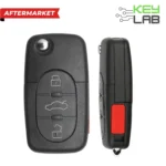 Audi Aftermarket 1997-2005 A4, A6, A8 Remote Flip Key 4B Trunk FCCID: MYT8Z0837231 PN# 4D0-837-231E