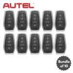 Autel - (10 Pack) iKey Universal Smart Key 4B Trunk (IKEYAT4TP)