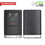 Cadillac Aftermarket 2008-2013 DTS, CTS Keyless Entry Remote 4B Trunk FCCID: OUC6000066 PN# 22889450