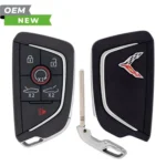 Chevrolet New OEM 2020-2025 Corvette C8 Smart Key (Chrome) 6B Trunk/Remote Start/Hood FCCID: YG0G20TB1 PN# 13536982