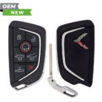 Chevrolet New OEM 2020-2025 Corvette Smart Key 7B (Carbon Gray) Trunk/Remote Start/Hood/Drop-Top FCCID: YG0G20TB1 PN# 13538853