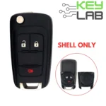 Chevrolet 2010-2019 Flip Key 3B SHELL for OHT01060512