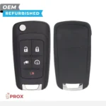 Chevrolet Refurbished 2011-2015 Volt Remote PEPS Flip Key 5B Plug-In/Remote Start FCCID: OHT05918179 PN# 22923862