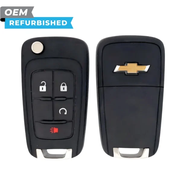 Chevrolet Refurbished OEM 2010-2019 Equinox Remote Flip Key 4 Button FCCID: OHT01060512 PN# 20835404