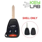 Chrysler 2007 Remote Head Key 4B SHELL for KOBDT04A