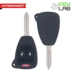 Chrysler Aftermarket 2006-2010 PT Cruiser, Aspen Remote Head Key 3B FCCID: OHT692427AA PN# 56040649AC, 05175789AA, 05175786AA