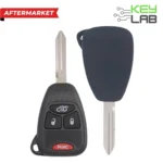 Chrysler Aftermarket 2006-2014 PT Cruiser, 200, 300, Sebring Remote Head Key 4B Hatch FCCID: OHT692427AA PN# 56040652AD
