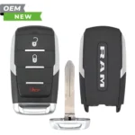 RAM New OEM 2019-2024 1500 Smart Key 3B FCCID: OHT-4882056 PN# 68291687AD