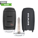RAM New OEM 2019-2024 2500, 3500, 5500 Smart Key 1B Panic FCCID: GQ4-76T PN# 68374993AB