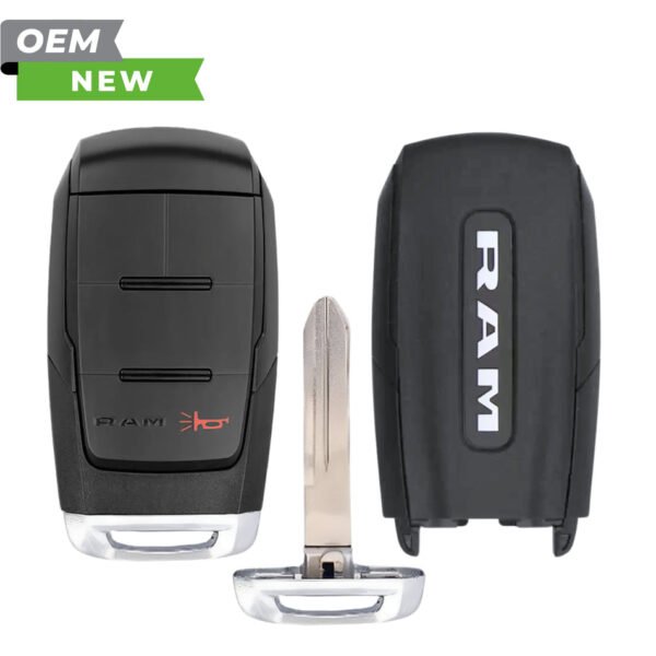 RAM New OEM 2019-2024 2500, 3500, 5500 Smart Key 1B Panic FCCID: GQ4-76T PN# 68374993AB