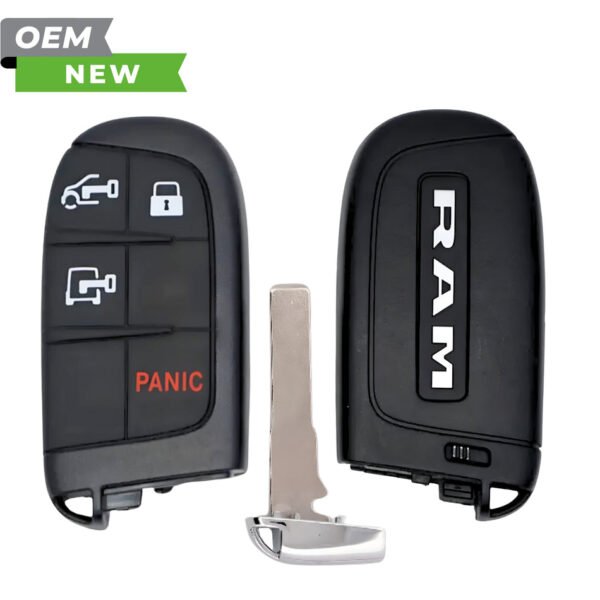 RAM New OEM 2022-2025 Promaster Smart Key 4B Rear Door Unlock FCCID: M3N-40821302 PT# 7FF24LXHAB