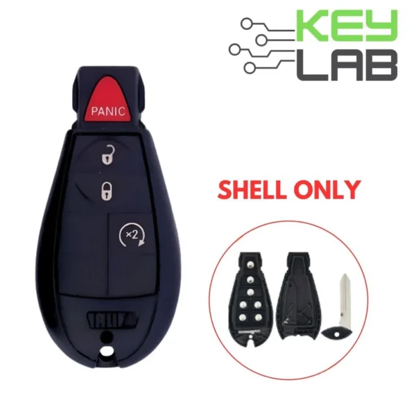 Dodge 2008-2019 Fobik Key SHELL for IYZ-C01C