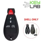 Dodge 2012-2016 Fobik Key SHELL 5B for M3N32297100