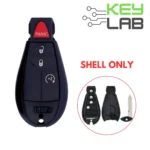 Dodge 2013-2020 Fobik Key SHELL for GQ4-53T