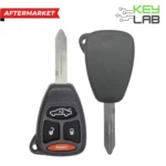 Dodge Aftermarket 2006-2007 Durango, Charger Remote Head Key 4B Trunk FCCID: KOBDT04A PN# 05183349AA