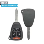 Dodge Refurbished 2006-2007 Durango, Charger Remote Head Key 4B Trunk FCCID: KOBDT04A PN# 05183349AA