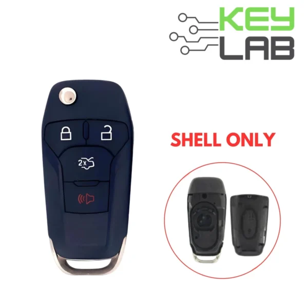 Ford 2013-2022 Flip Key 4B SHELL for N5F-A08TAA