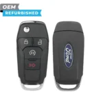 Ford Refurbished 2015-2025 Bronco, F-150, F-250, F-350, Ranger Remote Flip Key 4B Remote Start FCCID: N5F-A08TDA PN# 164-R8134, 5923694