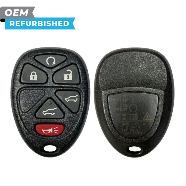GM Refurbished 2007-2013 Escalade Keyless Entry Remote 6B Remote Start/Trunk/Rear Glass FCCID: OUC60270 OUC60221 PN# 22951510