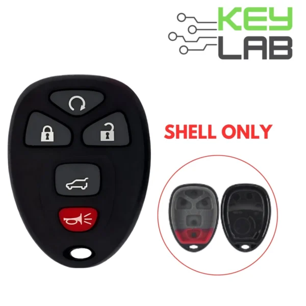 GM 2007-2017 Remote Fob Key SHELL for OUC60270OUC60221