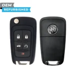 GM Refurbished 2010-2022 Allure Remote Flip Key 5B Remote Start/Trunk FCCID: OHT01060512 PN# 13500226