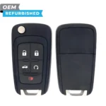 GM Refurbished 2014-2018 Impala, Malibu, Sonic Remote Flip Key 5B Trunk/Remote Start FCCID: KR55WK50073 PN# 13586490