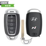 Hyundai New OEM 2021-2022 Elantra (N Logo) Smart Key 5B Trunk/Remote Start FCCID: NYOMBEC5FOB2004 PN# 95440-IB000