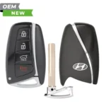 Hyundai New OEM 2013-2018 Genesis, Santa Fe Smart Key 4B Hatch FCCID: SY5DMFNA04 PN# 95440-4Z200