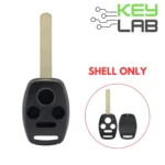 Honda 2005-2013 Remote Head Key SHELL (w Chip Room) for OUCG8D-380H-A, MLBHLIK-1T, KR55WK49308, N5F-S0084A