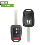 Honda New OEM 2013-2014 Accord Crosstour, CRV Remote Head Key 3B FCCID: MLBHLIK6-1T PN# 35118-TY4-A00