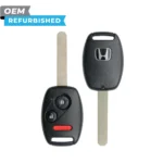 Honda Refurbished 2006-2017 Civic, Odyssey Remote Head Key 3B FCCID: N5F-S0084A PN# 35111-SVA-305
