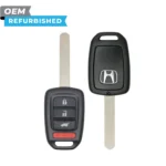 Honda Refurbished 2014-2022 CR-V, HR-V Remote Head Key 4B Hatch FCCID: MLBHLIK6-1T PN# 35118-T0A-A30