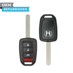 Honda Refurbished OEM 2013-2015 Accord, Civic Remote Head Key 4B Trunk FCCID: MLBHLIK6-1T PN# 35118-T2A-A20