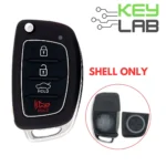 Hyundai 2015-2017 Flip Key SHELL for TQ8-RKE-4F16