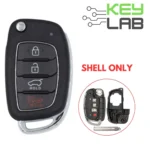 Hyundai 2015-2019 Flip Remote Key SHELL 4B for TQ8-RKE-4F25