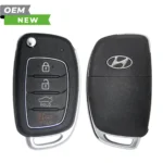 Hyundai New OEM 2017-2020 Sonata Remote Flip Key 4B Trunk FCCID: TQ8-RKE-4F25 (LF 4BT) PN# 95430-C1210, 95430-C2210