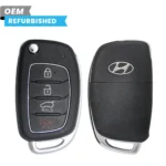 Hyundai Refurbished 2015-2021 Tucson Remote Flip Key 4B Hatch FCCID: TQ8-RKE-4F25 PN# 95430-D3010