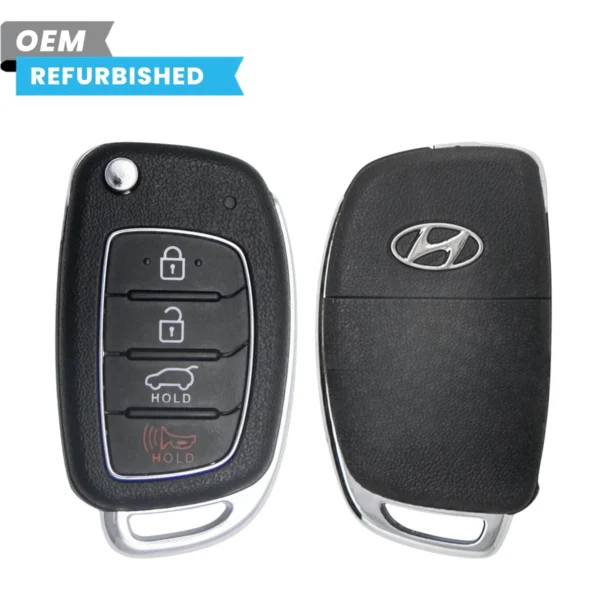 Hyundai Refurbished 2015-2021 Tucson Remote Flip Key 4B Hatch FCCID: TQ8-RKE-4F25 PN# 95430-D3010