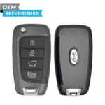 Hyundai Refurbished 2017-2019 Elantra GT Remote Flip Key 4B Hatch FCCID: OSLOKA-450T (PD) PN# 95430-G3100