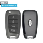 Hyundai Refurbished 2021-2022 Tucson Remote Flip Key 4B Hatch TQ8-RKE-4F40 PN# 95430-N9010