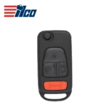 ILCO Look-Alike 1997-2005 Mercedes Remote Flip Key 4B FCCID: NCZMB1K PN# BAP5-67-5RY