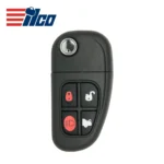 ILCO Look-Alike 2001-2008 Jaguar Remote Flip Key 4B FCCID: NHVWB1U241 PN# 1X43-15K601-AB