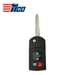 ILCO Look-Alike 2004-2011 Mazda Remote Flip Key 4B FCCID: KPU41788 PN# 4238A-41524