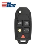 ILCO Look-Alike 2004-2015 Volvo Remote Flip Key 5B FCCID: LQNP2T-APU PN# 8688799
