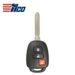 ILCO Look-Alike 2013-2019 Toyota Remote Head Key 3B FCCID: GQ4-52T PN#: 89071-0R040