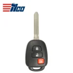 ILCO Look-Alike 2013-2021 Toyota Remote Head Key 3B FCCID: HYQ12BDM PN#: 89070-52F50
