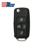 ILCO Look-Alike 2017-2022 Volkswagen Remote Flip Key 5B FCCID: NBGFS93N PN# 561 837 202 J